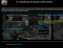 Tablet Screenshot of mitrailleuse.fr