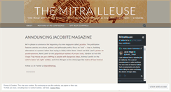 Desktop Screenshot of mitrailleuse.net