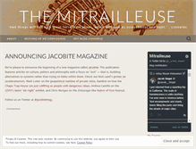Tablet Screenshot of mitrailleuse.net